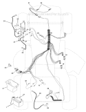 Page A Diagram and Parts List for WE1538B  Weed Eater Lawn Tractor